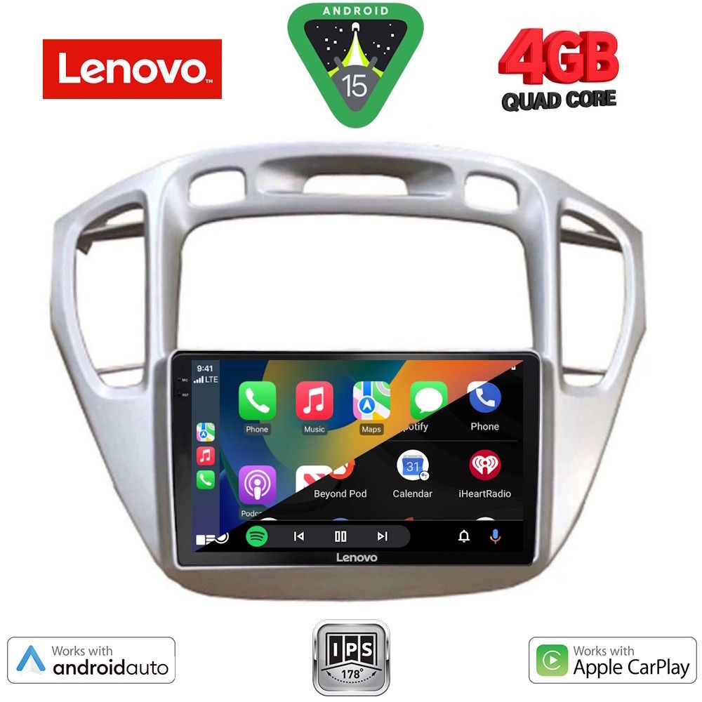 LENOVO LVE 8718_CPAA (9inc) MULTIMEDIA TABLET for TOYOTA HIGHLANDER mod. 2002-2009 LENOVO LVE 8718_CPAA (9inc) MULTIMEDIA TABLET for TOYOTA HIGHLANDER mod. 2002-2009