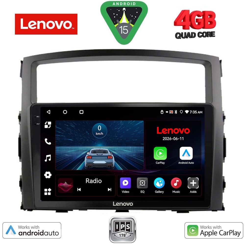 LENOVO LVE 8446_CPAA (9inc) MULTIMEDIA TABLET for MITSUBISHI PAJERO mod. 2006-2013 LENOVO LVE 8446_CPAA (9inc) MULTIMEDIA TABLET for MITSUBISHI PAJERO mod. 2006-2013