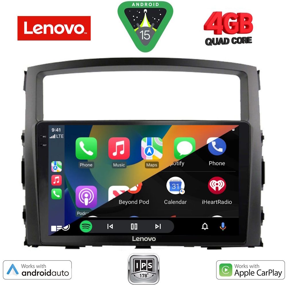 LENOVO LVE 8446_CPAA (9inc) MULTIMEDIA TABLET for MITSUBISHI PAJERO mod. 2006-2013 LENOVO LVE 8446_CPAA (9inc) MULTIMEDIA TABLET for MITSUBISHI PAJERO mod. 2006-2013