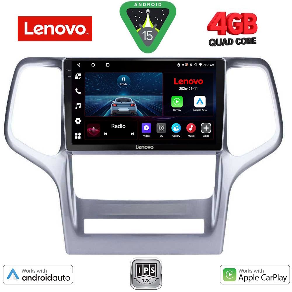 LENOVO LVE 8282_CPAA (9inc) MULTIMEDIA TABLET for JEEP GRAND CHEROKEE mod. 2011-2014 LENOVO LVE 8282_CPAA (9inc) MULTIMEDIA TABLET for JEEP GRAND CHEROKEE mod. 2011-2014