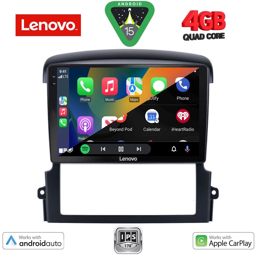 LENOVO LVE 8317_CPAA (9inc) MULTIMEDIA TABLET for KIA SORENTO mod. 2006-2009 LENOVO LVE 8317_CPAA (9inc) MULTIMEDIA TABLET for KIA SORENTO mod. 2006-2009