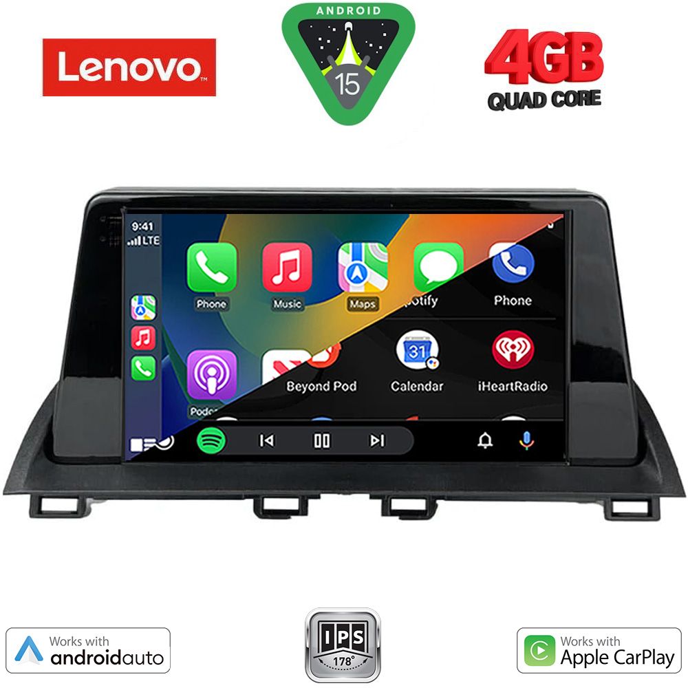 LENOVO LVE 8367_CPAA (9inc) MULTIMEDIA TABLET for MAZDA 3 mod. 2014-2019 LENOVO LVE 8367_CPAA (9inc) MULTIMEDIA TABLET for MAZDA 3 mod. 2014-2019