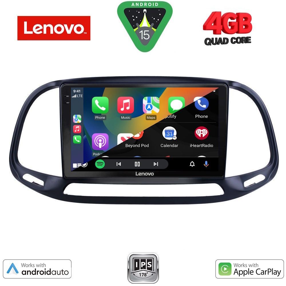 LENOVO LVE 8138_CPAA (9inc) MULTIMEDIA TABLET for FIAT DOBLO – OPEL COMBO mod. 2015-2018 LENOVO LVE 8138_CPAA (9inc) MULTIMEDIA TABLET for FIAT DOBLO – OPEL COMBO mod. 2015-2018