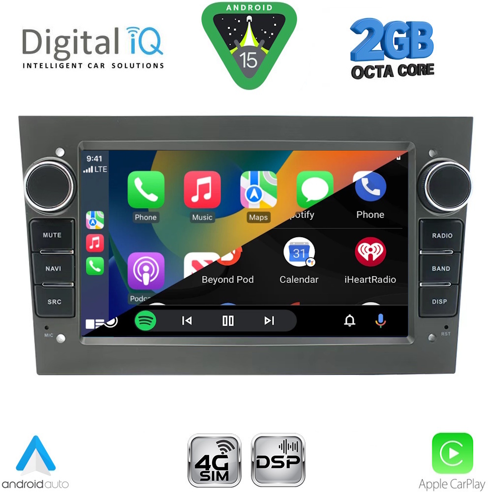 DIGITAL IQ BLF 319GR_CPA (7" DECK) MULTIMEDIA SYSTEM for OPEL ALL mod. 2004-2014 (GREY) DIGITAL IQ BLF 319GR_CPA (7" DECK) MULTIMEDIA SYSTEM for OPEL ALL mod. 2004-2014 (GREY)