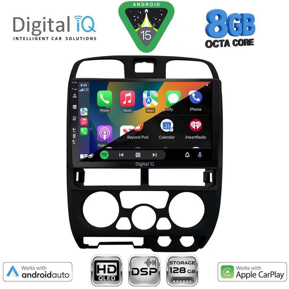 DIGITAL IQ BXF 7253BL_CPAA (9inc) MULTIMEDIA TABLET for ISUZU D-MAX mod. 2002-2008 (BLACK) DIGITAL IQ BXF 7253BL_CPAA (9inc) MULTIMEDIA TABLET for ISUZU D-MAX mod. 2002-2008 (BLACK)