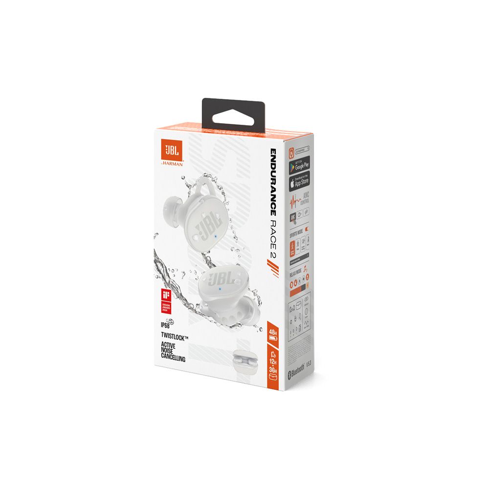JBL ENDURANCE RACE 2 (WHITE) JBL ENDURANCE RACE 2 (WHITE)