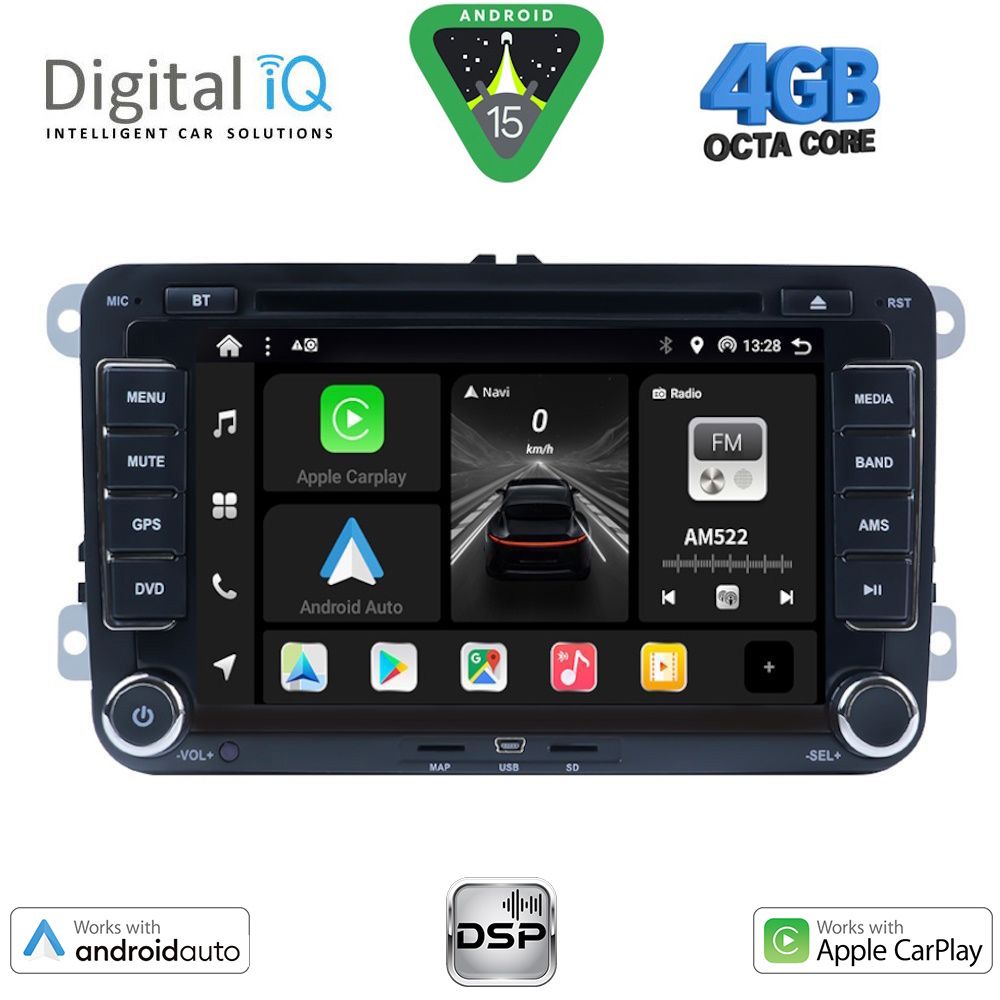 DIGITAL IQ BXF 604_CPAA (7" DVD) MULTIMEDIA SYSTEM for VW – SKODA – SEAT GROUP mod. 2004-2018 DIGITAL IQ BXF 604_CPAA (7" DVD) MULTIMEDIA SYSTEM for VW – SKODA – SEAT GROUP mod. 2004-2018