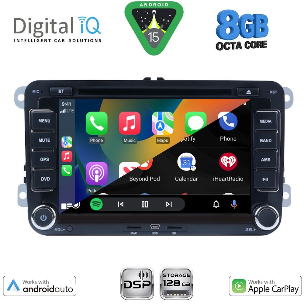 DIGITAL IQ BXF 704_CPAA (7"_DVD) MULTIMEDIA SYSTEM for VW – SKODA – SEAT GROUP mod. 2004-2018 DIGITAL IQ BXF 704_CPAA (7"_DVD) MULTIMEDIA SYSTEM for VW – SKODA – SEAT GROUP mod. 2004-2018