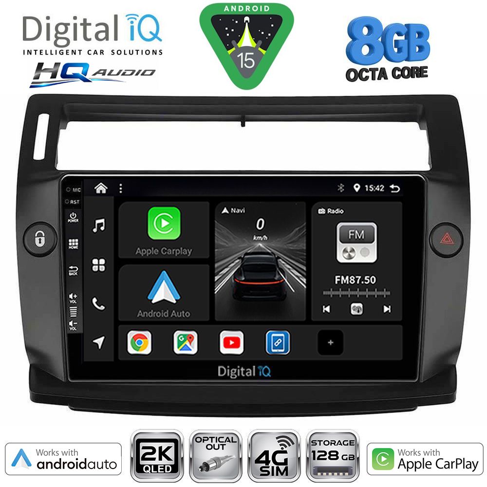 DIGITAL IQ BXK 20084BL_CPAA (9inc) MULTIMEDIA TABLET for CITROEN C4 mod. 2004-2011 (BLACK) DIGITAL IQ BXK 20084BL_CPAA (9inc) MULTIMEDIA TABLET for CITROEN C4 mod. 2004-2011 (BLACK)