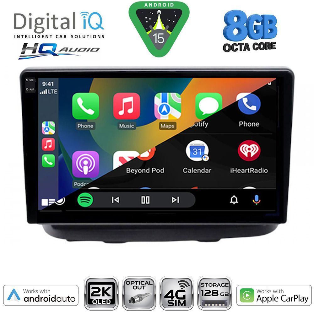 DIGITAL IQ BXK 20135_CPAA (10inc) MULTIMEDIA TABLET for FIAT DOBLO mod. 2002-2009 DIGITAL IQ BXK 20135_CPAA (10inc) MULTIMEDIA TABLET for FIAT DOBLO mod. 2002-2009