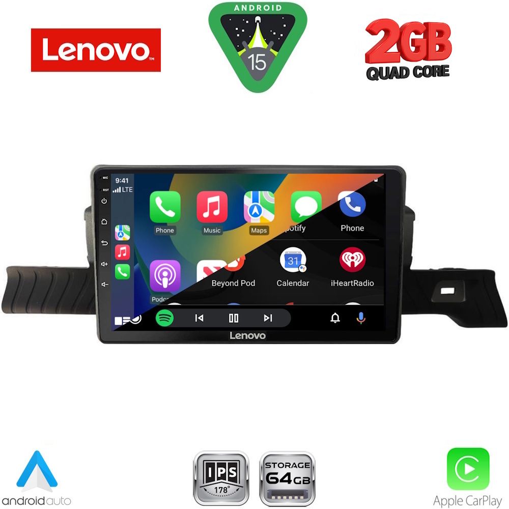 LENOVO LVD 2094_CPA (9inc) MULTIMEDIA TABLET for CITROEN C3 mod. 2024-2026 LENOVO LVD 2094_CPA (9inc) MULTIMEDIA TABLET for CITROEN C3 mod. 2024-2026