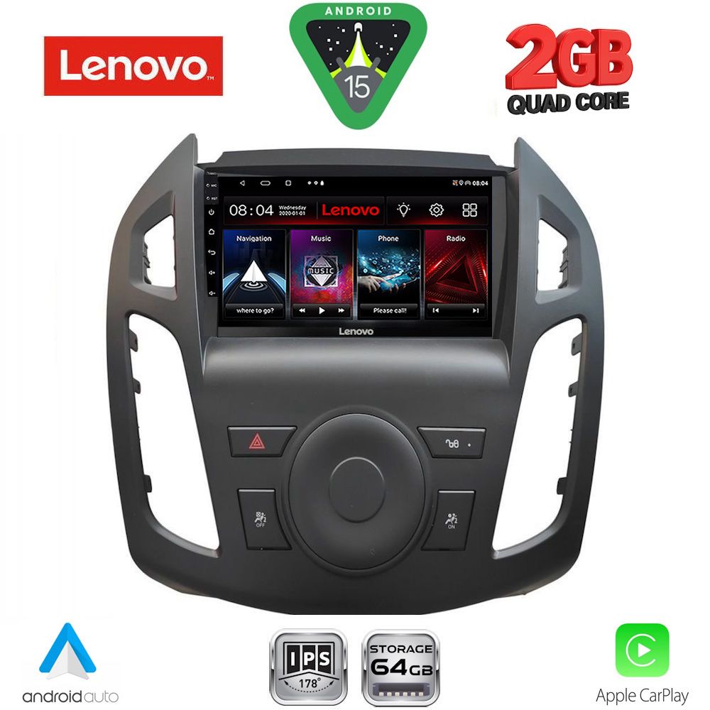 LENOVO LVD 2176_CPA (9inc) MULTIMEDIA TABLET for FORD TRANSIT CONNECT mod. 2013-2018 LENOVO LVD 2176_CPA (9inc) MULTIMEDIA TABLET for FORD TRANSIT CONNECT mod. 2013-2018