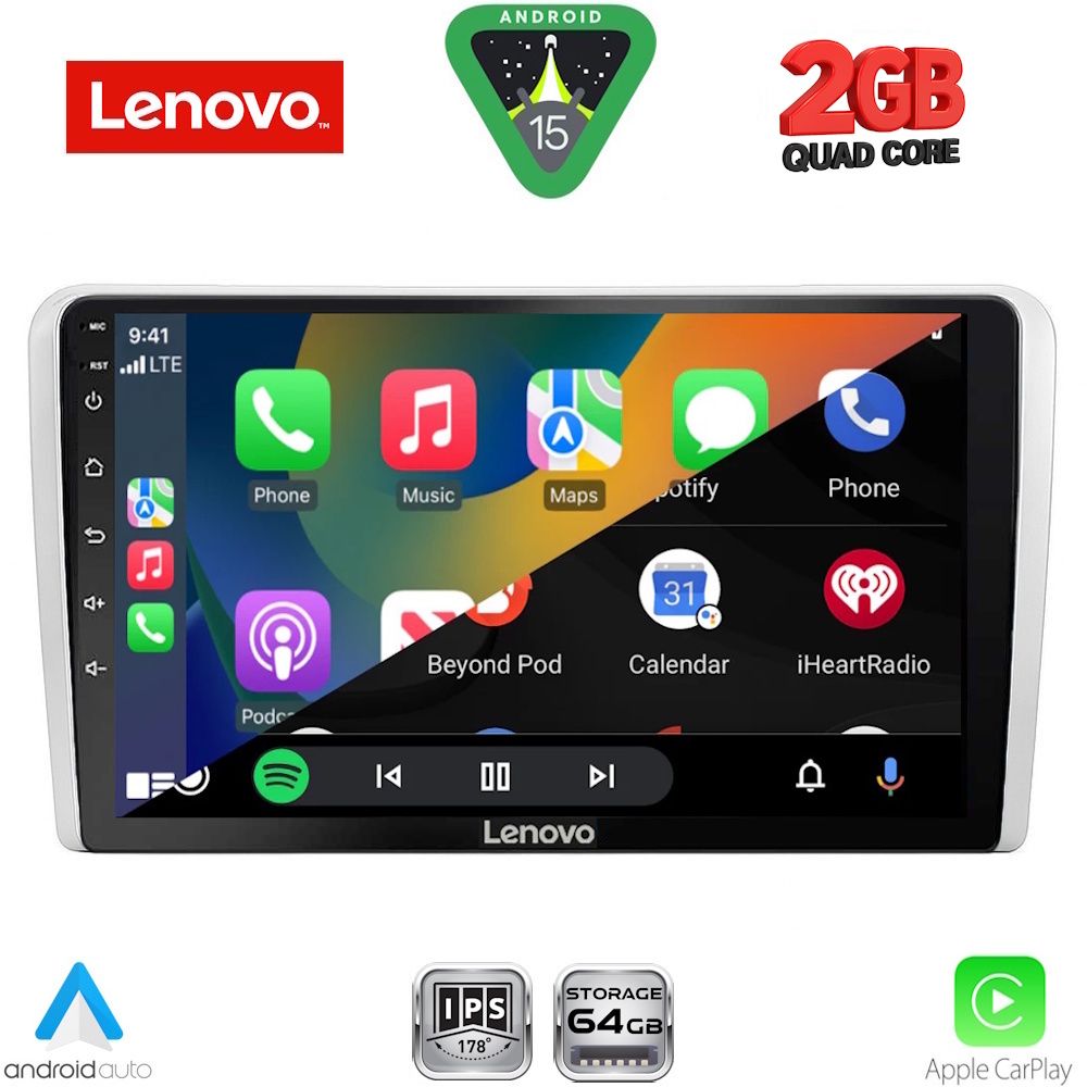 LENOVO LVD 2481SL_CPA (9inc) MULTIMEDIA TABLET for OPEL ALL mod. 2004-2014 (SILVER) LENOVO LVD 2481SL_CPA (9inc) MULTIMEDIA TABLET for OPEL ALL mod. 2004-2014 (SILVER)