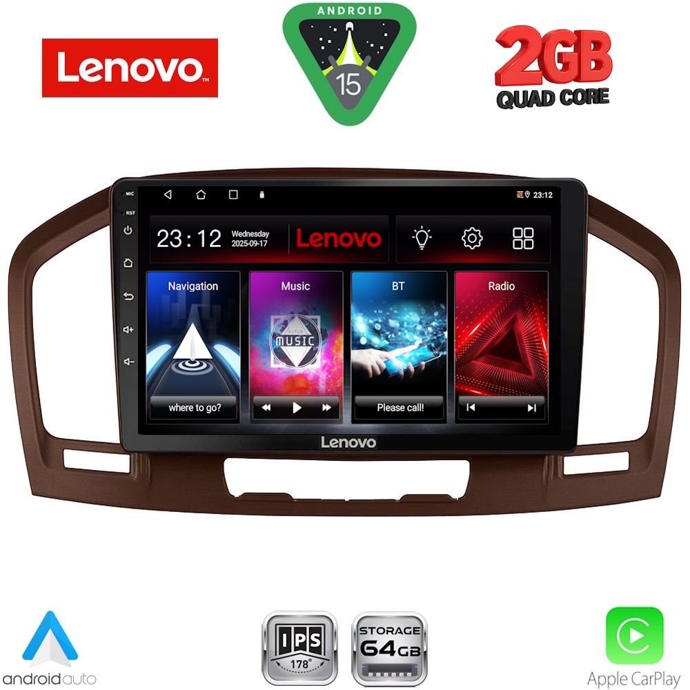 LENOVO LVD 2491BR_CPA (9inc) MULTIMEDIA TABLET for OPEL INSIGNIA mod. 2008-2013 (BROWN) LENOVO LVD 2491BR_CPA (9inc) MULTIMEDIA TABLET for OPEL INSIGNIA mod. 2008-2013 (BROWN)