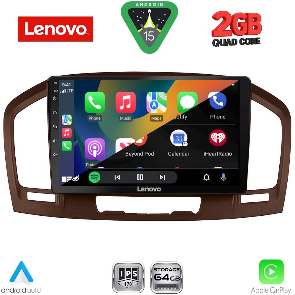 LENOVO LVD 2491BR_CPA (9inc) MULTIMEDIA TABLET for OPEL INSIGNIA mod. 2008-2013 (BROWN) LENOVO LVD 2491BR_CPA (9inc) MULTIMEDIA TABLET for OPEL INSIGNIA mod. 2008-2013 (BROWN)