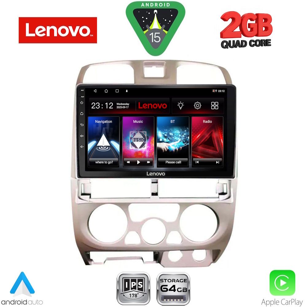 LENOVO LVD 2253SL_CPA (9inc) MULTIMEDIA TABLET for ISUZU D-MAX mod. 2002-2008 (SILVER) LENOVO LVD 2253SL_CPA (9inc) MULTIMEDIA TABLET for ISUZU D-MAX mod. 2002-2008 (SILVER)