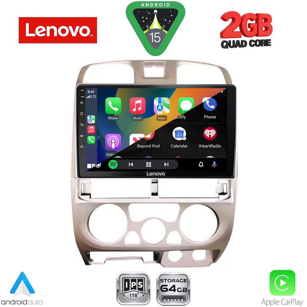 LENOVO LVD 2253SL_CPA (9inc) MULTIMEDIA TABLET for ISUZU D-MAX mod. 2002-2008 (SILVER) LENOVO LVD 2253SL_CPA (9inc) MULTIMEDIA TABLET for ISUZU D-MAX mod. 2002-2008 (SILVER)