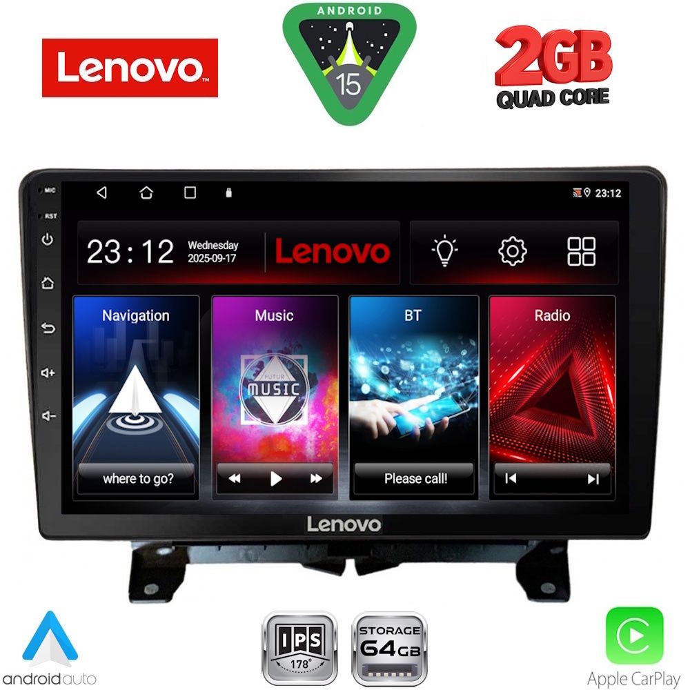 LENOVO LVD 2332_CPA (9inc) MULTIMEDIA TABLET for LAND ROVER DISCOVERY 3 - RANGE ROVER SPORT mod. 2004-2009 LENOVO LVD 2332_CPA (9inc) MULTIMEDIA TABLET for LAND ROVER DISCOVERY 3 - RANGE ROVER SPORT mod. 2004-2009