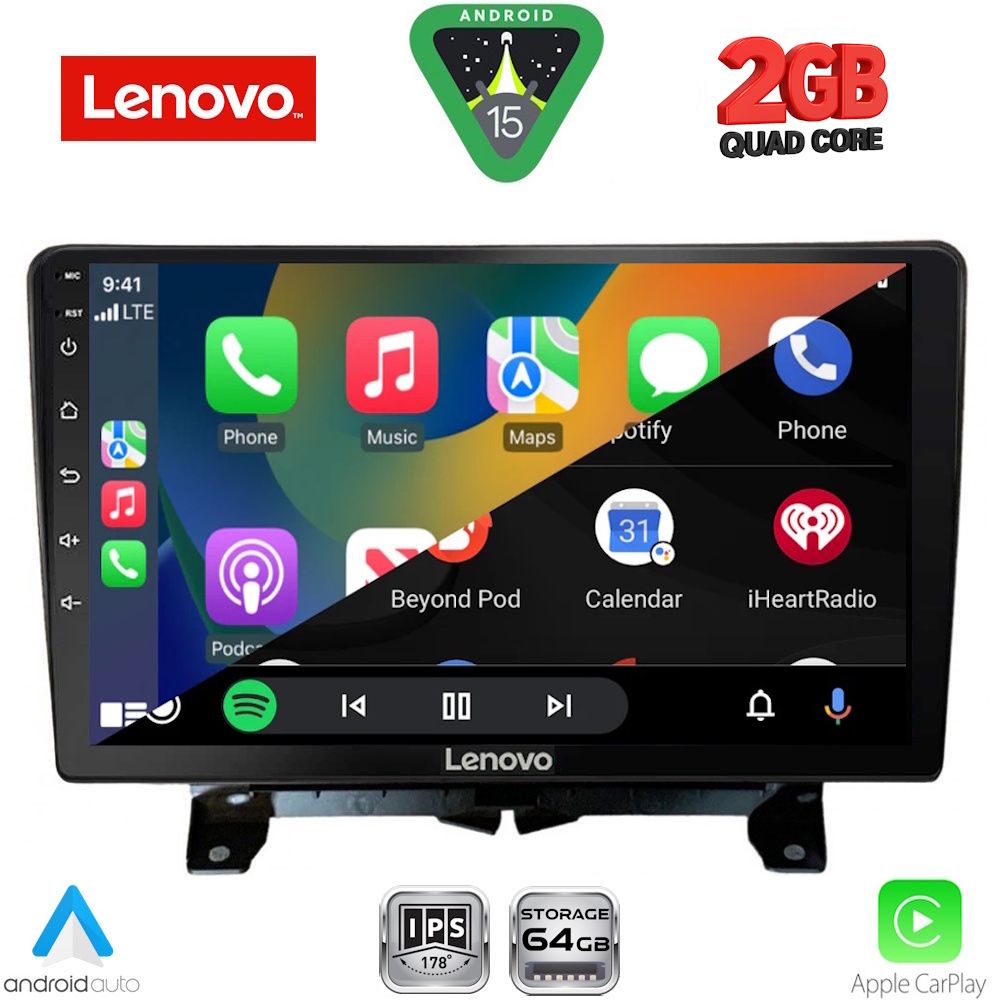 LENOVO LVD 2332_CPA (9inc) MULTIMEDIA TABLET for LAND ROVER DISCOVERY 3 - RANGE ROVER SPORT mod. 2004-2009 LENOVO LVD 2332_CPA (9inc) MULTIMEDIA TABLET for LAND ROVER DISCOVERY 3 - RANGE ROVER SPORT mod. 2004-2009