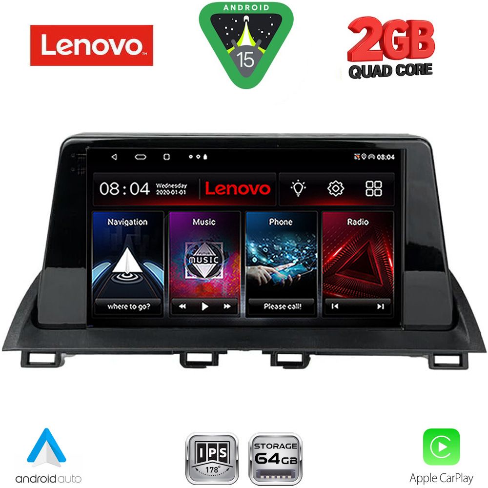 LENOVO LVD 2367_CPA (9inc) MULTIMEDIA TABLET for MAZDA 3 mod. 2014-2019 LENOVO LVD 2367_CPA (9inc) MULTIMEDIA TABLET for MAZDA 3 mod. 2014-2019