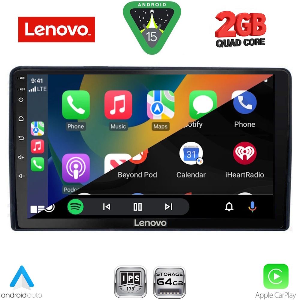 LENOVO LVD 2081_CPA (9inc) MULTIMEDIA TABLET for CITROEN – PEUGEOT mod. 2008-2018 LENOVO LVD 2081_CPA (9inc) MULTIMEDIA TABLET for CITROEN – PEUGEOT mod. 2008-2018