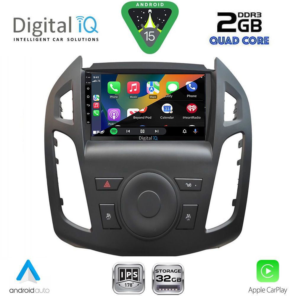 DIGITAL IQ RSD 1176_CPA (9inc) MULTIMEDIA TABLET for FORD TRANSIT CONNECT mod. 2013-2018 DIGITAL IQ RSD 1176_CPA (9inc) MULTIMEDIA TABLET for FORD TRANSIT CONNECT mod. 2013-2018