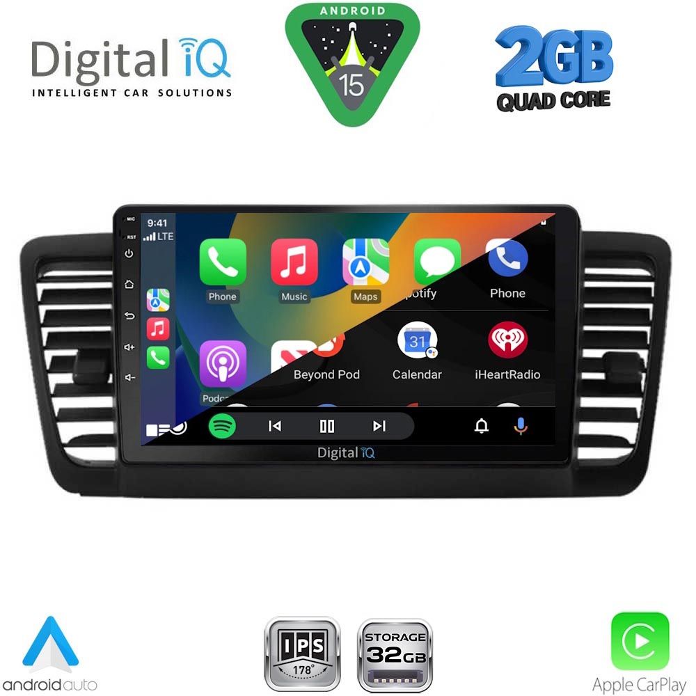 DIGITAL IQ RSD 1665_CPA (9inc) MULTIMEDIA TABLET for SUBARU LEGACY - OUTBACK mod. 2002-2008 DIGITAL IQ RSD 1665_CPA (9inc) MULTIMEDIA TABLET for SUBARU LEGACY - OUTBACK mod. 2002-2008