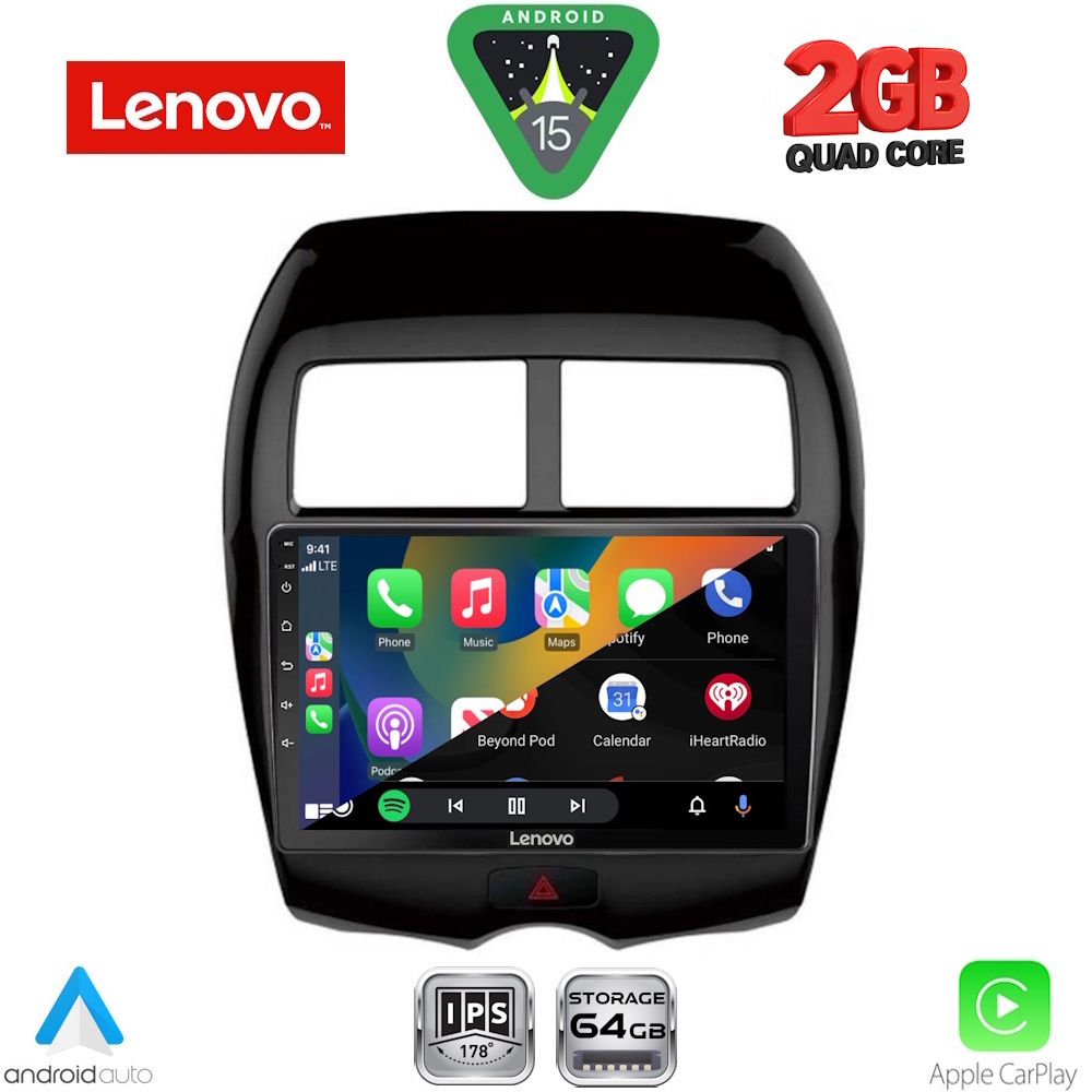 LENOVO LVD 2430_CPA (10inc) MULTIMEDIA TABLET for MITSUBISHI ASX mod. 2009-2020 - PEUGEOT 4008 mod. 2012-2018 LENOVO LVD 2430_CPA (10inc) MULTIMEDIA TABLET for MITSUBISHI ASX mod. 2009-2020 - PEUGEOT 4008 mod. 2012-2018