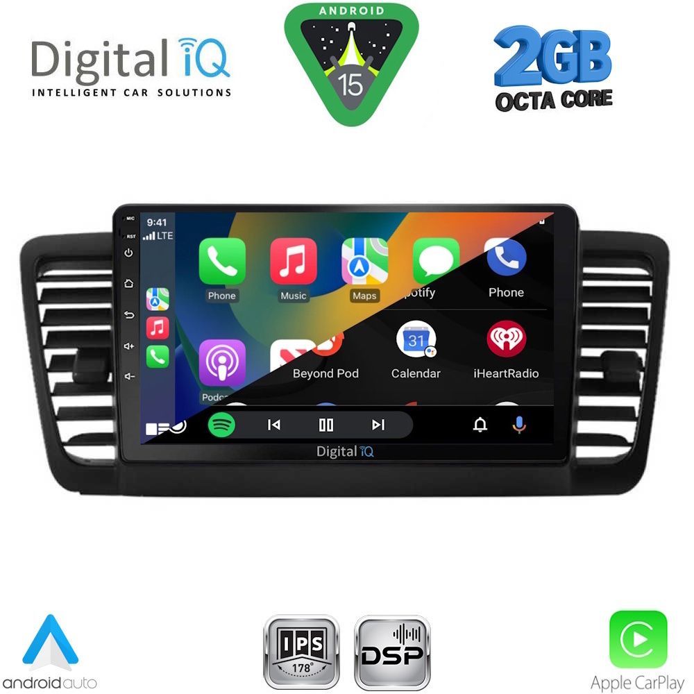 DIGITAL IQ RSF 4665_CPA (9inc) MULTIMEDIA TABLET for SUBARU LEGACY - OUTBACK mod. 2002-2008 DIGITAL IQ RSF 4665_CPA (9inc) MULTIMEDIA TABLET for SUBARU LEGACY - OUTBACK mod. 2002-2008
