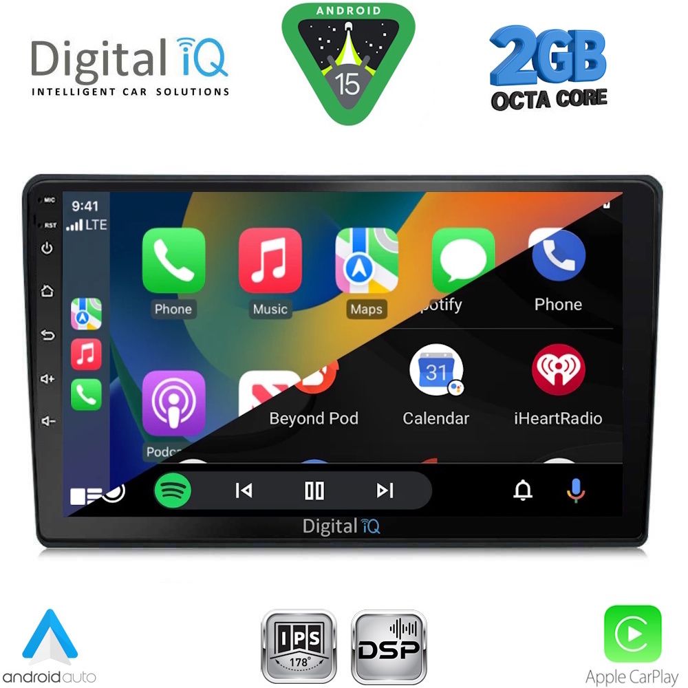 DIGITAL IQ RSF 4004_CPA (9inc) MULTIMEDIA TABLET for AUDI A4 mod. 2002-2008 DIGITAL IQ RSF 4004_CPA (9inc) MULTIMEDIA TABLET for AUDI A4 mod. 2002-2008
