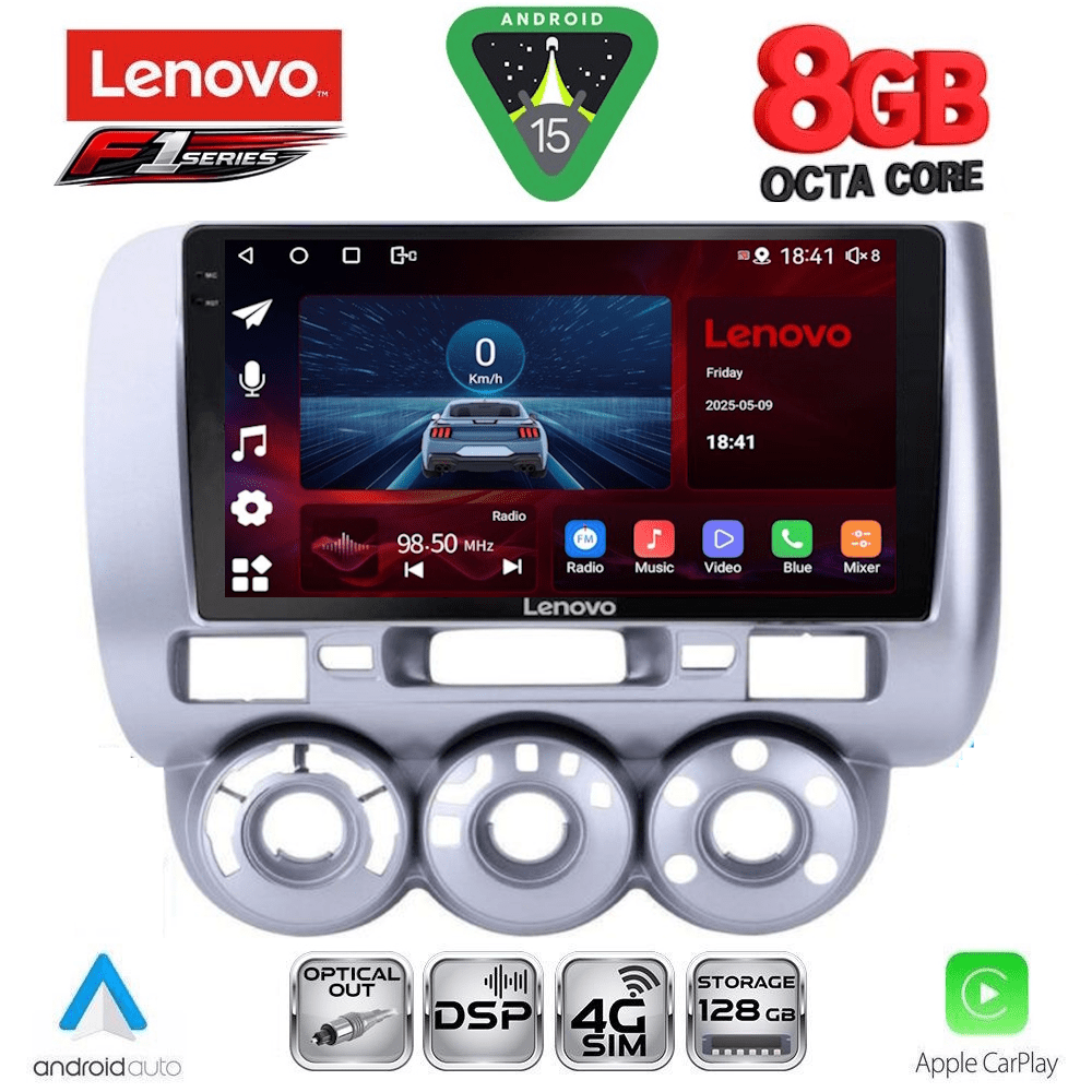 LENOVO SSR 10210_CPA A/C (9inc) MULTIMEDIA TABLET for HONDA JAZZ mod. 2002-2008 LENOVO SSR 10210_CPA A/C (9inc) MULTIMEDIA TABLET for HONDA JAZZ mod. 2002-2008