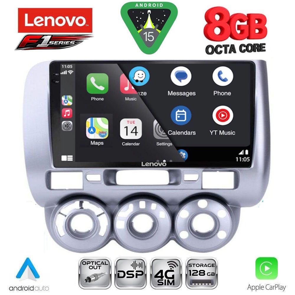 LENOVO SSR 10210_CPA A/C (9inc) MULTIMEDIA TABLET for HONDA JAZZ mod. 2002-2008 LENOVO SSR 10210_CPA A/C (9inc) MULTIMEDIA TABLET for HONDA JAZZ mod. 2002-2008
