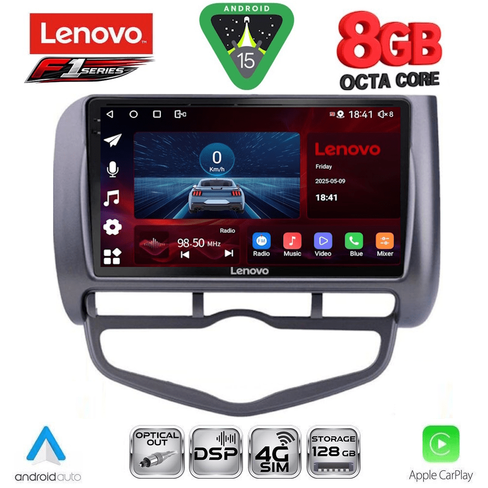 LENOVO SSR 10210_CPA CLIMA (9inc) MULTIMEDIA TABLET for HONDA JAZZ mod. 2002-2008 LENOVO SSR 10210_CPA CLIMA (9inc) MULTIMEDIA TABLET for HONDA JAZZ mod. 2002-2008