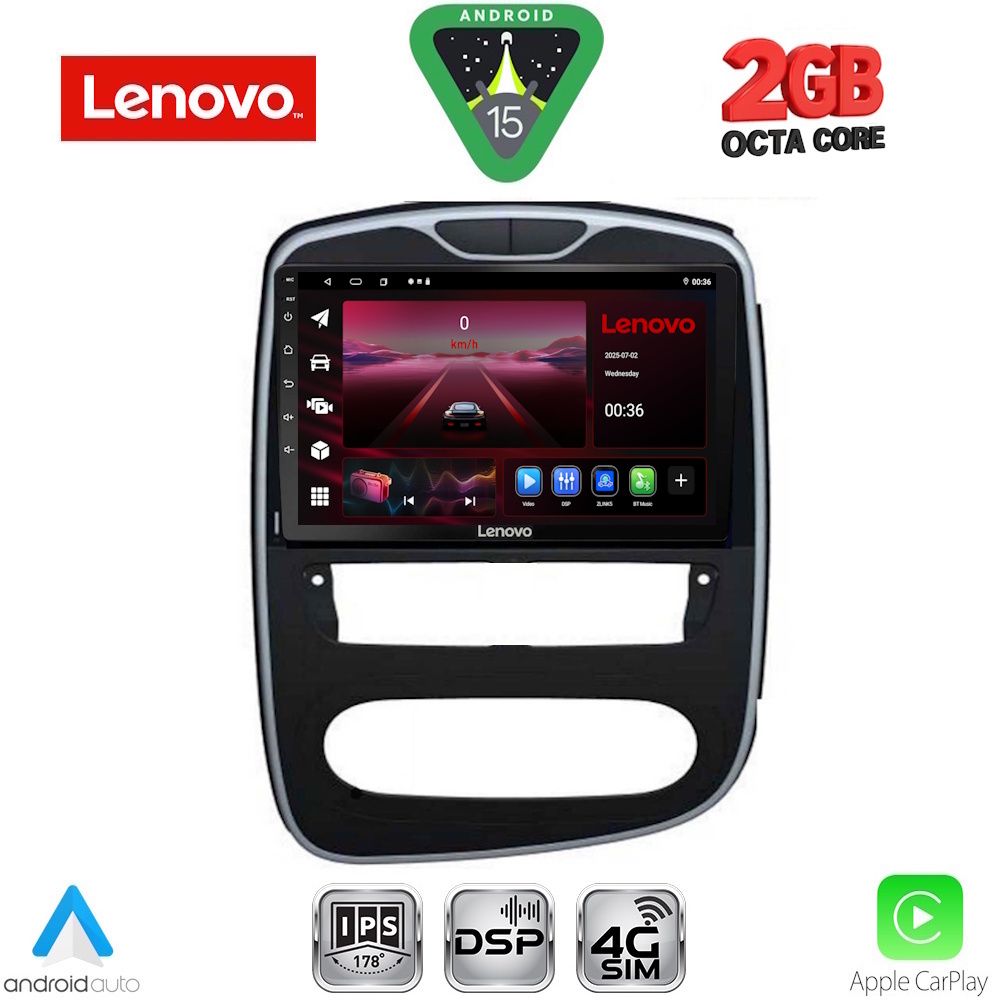 LENOVO LVF 5545_CPA (10inc) MULTIMEDIA TABLET for RENAULT CLIO mod. 2016-2019 LENOVO LVF 5545_CPA (10inc) MULTIMEDIA TABLET for RENAULT CLIO mod. 2016-2019