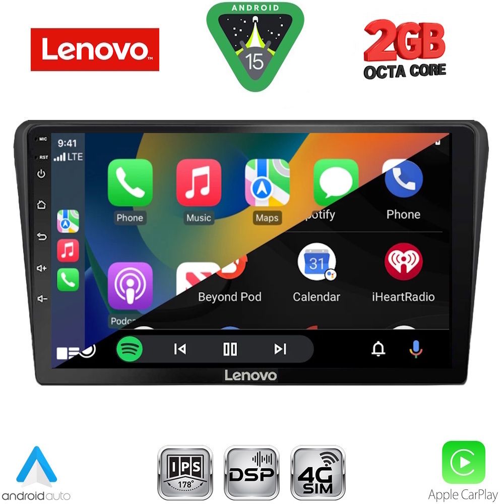 LENOVO LVF 5704BL_CPA (9inc) MULTIMEDIA TABLET for TOYOTA AVENSIS (T25) mod. 2003-2009 (BLACK) LENOVO LVF 5704BL_CPA (9inc) MULTIMEDIA TABLET for TOYOTA AVENSIS (T25) mod. 2003-2009 (BLACK)