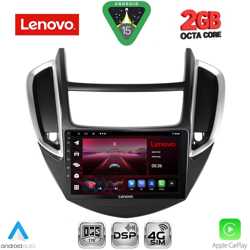 LENOVO LVF 5080_CPA (9inc) MULTIMEDIA TABLET for CHEVROLET TRAX mod. 2014-2022 LENOVO LVF 5080_CPA (9inc) MULTIMEDIA TABLET for CHEVROLET TRAX mod. 2014-2022