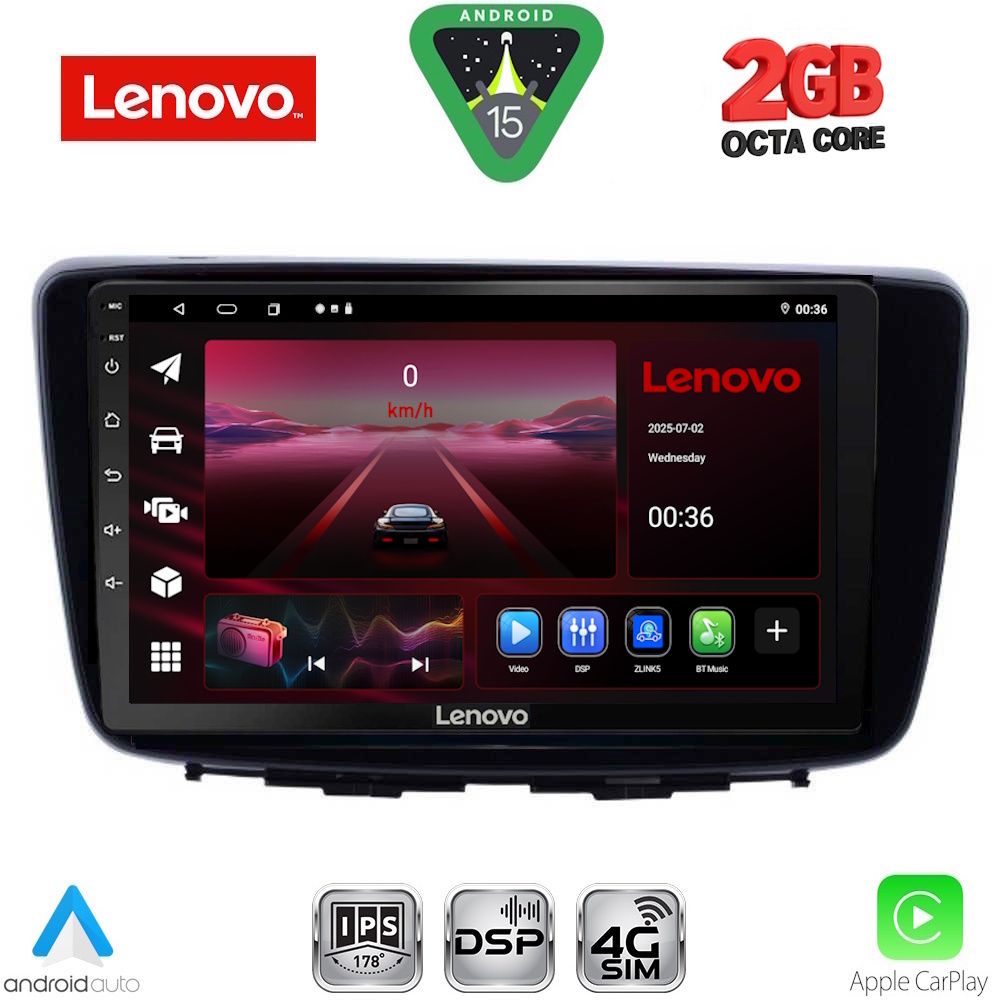 LENOVO LVF 5672_CPA (9inc) MULTIMEDIA TABLET for SUZUKI BALENO mod. 2016-2022 LENOVO LVF 5672_CPA (9inc) MULTIMEDIA TABLET for SUZUKI BALENO mod. 2016-2022