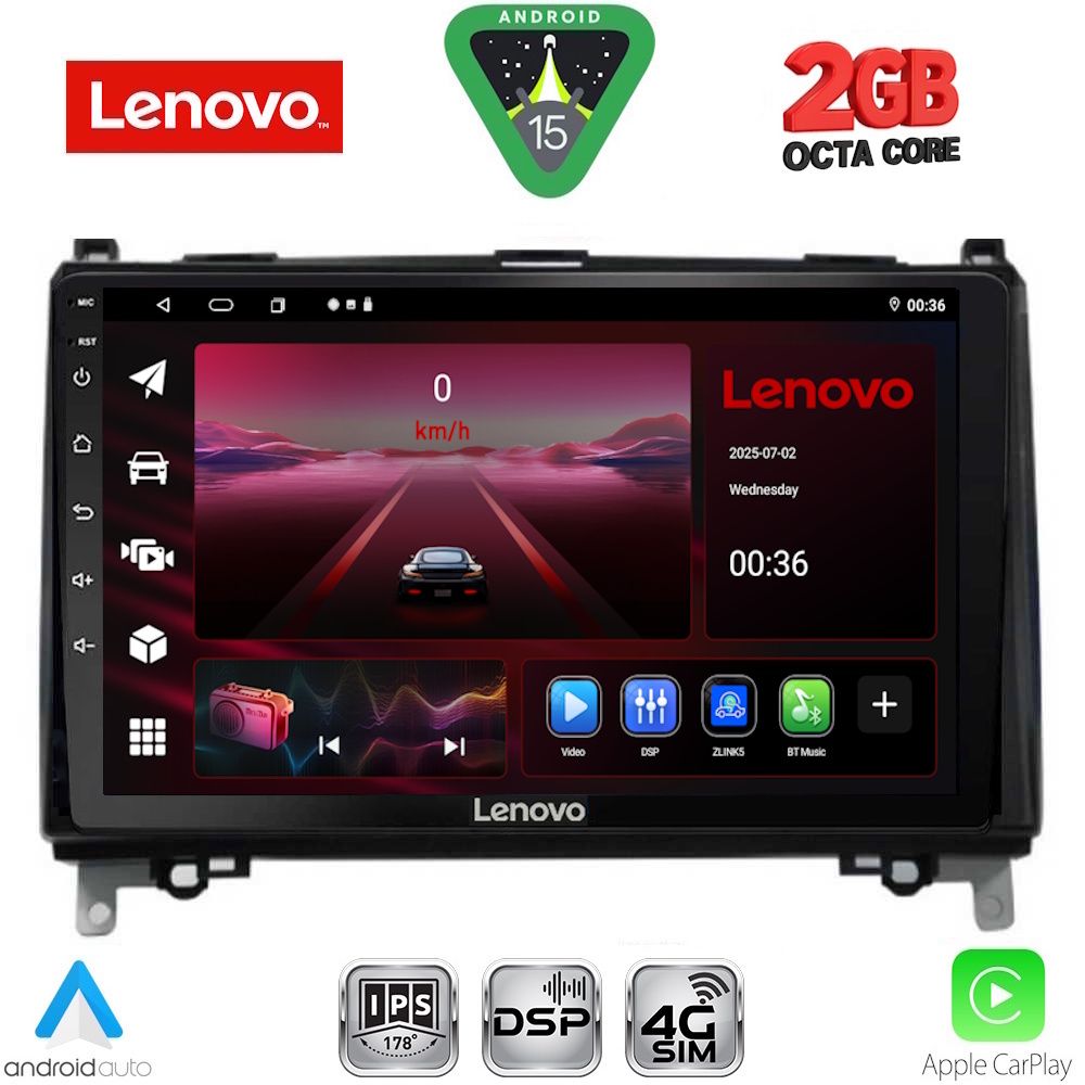 LENOVO LVF 5400_CPA (9inc) MULTIMEDIA TABLET for MERCEDES A – B -SPRINTER – VITO mod. 2007-2019 LENOVO LVF 5400_CPA (9inc) MULTIMEDIA TABLET for MERCEDES A – B -SPRINTER – VITO mod. 2007-2019