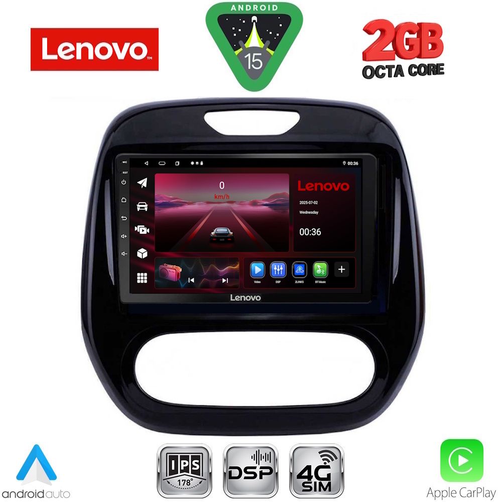 LENOVO LVF 5542_CPA (9inc) MULTIMEDIA TABLET for RENAULT CAPTUR mod. 2013-2019 LENOVO LVF 5542_CPA (9inc) MULTIMEDIA TABLET for RENAULT CAPTUR mod. 2013-2019