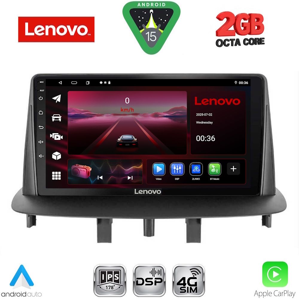 LENOVO LVF 5556_CPA (9inc) MULTIMEDIA TABLET for RENAULT MEGANE 3 mod. 2009-2016 LENOVO LVF 5556_CPA (9inc) MULTIMEDIA TABLET for RENAULT MEGANE 3 mod. 2009-2016