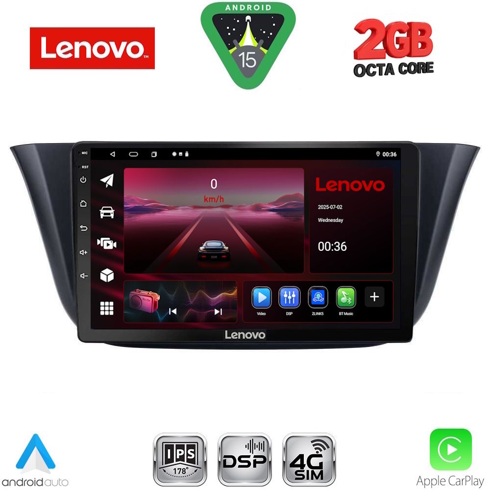 LENOVO LVF 5265_CPA (9inc) MULTIMEDIA TABLET for IVECO DAILY mod. 2014-2024 LENOVO LVF 5265_CPA (9inc) MULTIMEDIA TABLET for IVECO DAILY mod. 2014-2024