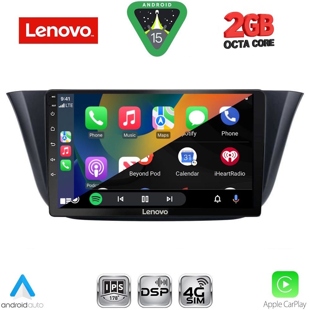 LENOVO LVF 5265_CPA (9inc) MULTIMEDIA TABLET for IVECO DAILY mod. 2014-2024 LENOVO LVF 5265_CPA (9inc) MULTIMEDIA TABLET for IVECO DAILY mod. 2014-2024