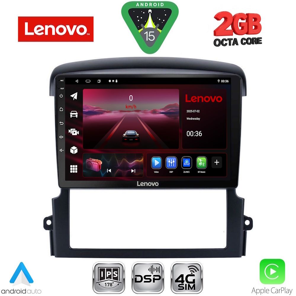 LENOVO LVF 5317_CPA (9inc) MULTIMEDIA TABLET for KIA SORENTO mod. 2006-2009 LENOVO LVF 5317_CPA (9inc) MULTIMEDIA TABLET for KIA SORENTO mod. 2006-2009