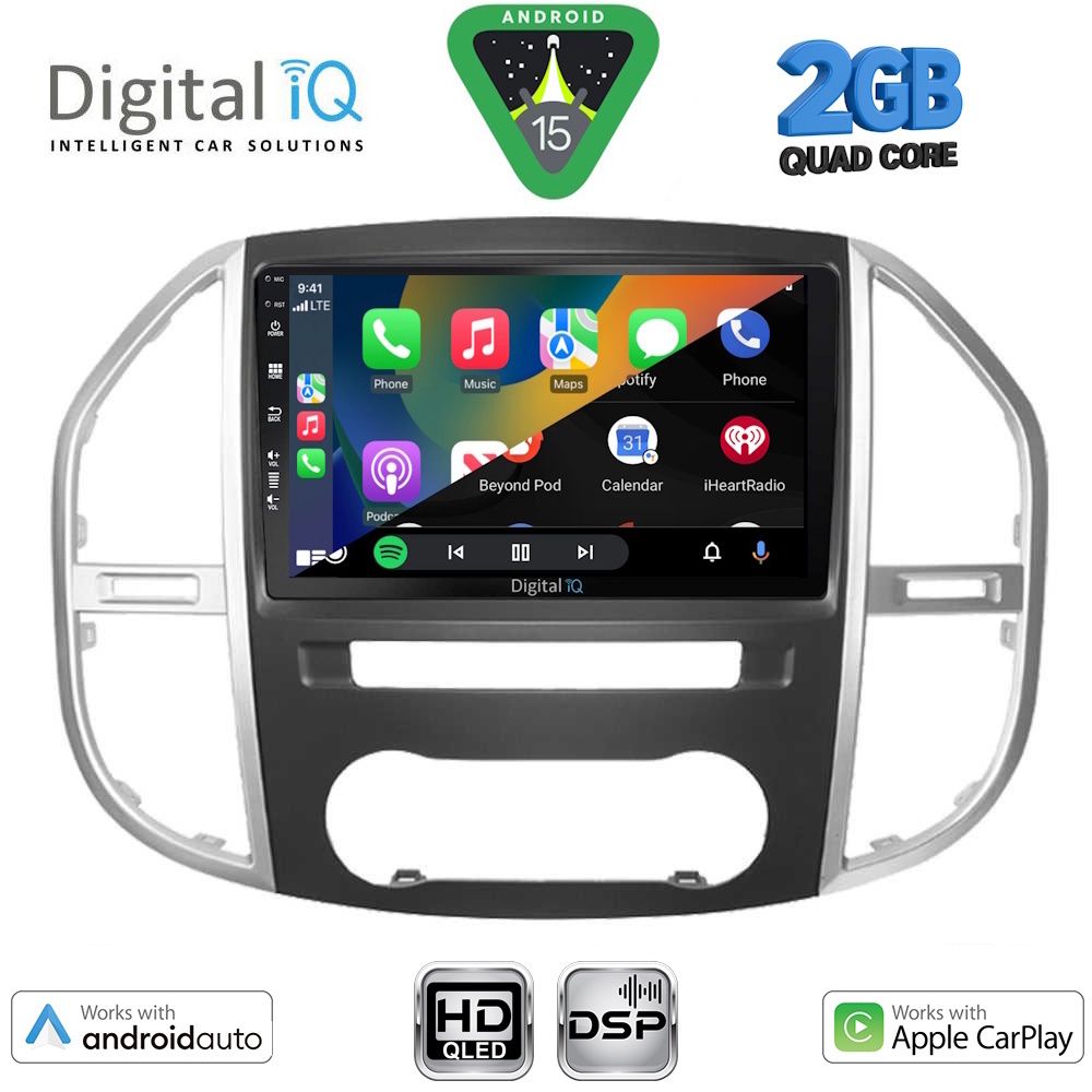 DIGITAL IQ BXC 3429_CPAA (10inc) MULTIMEDIA TABLET for MERCEDES VITO – VIANO (W447) mod. 2015-2024 DIGITAL IQ BXC 3429_CPAA (10inc) MULTIMEDIA TABLET for MERCEDES VITO – VIANO (W447) mod. 2015-2024