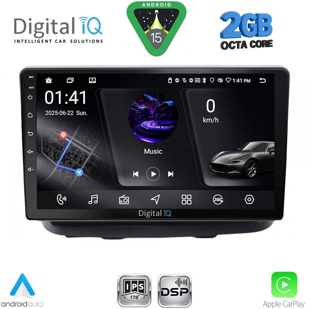DIGITAL IQ RSF 4135_CPA (10inc) MULTIMEDIA TABLET for FIAT DOBLO mod. 2002-2009 DIGITAL IQ RSF 4135_CPA (10inc) MULTIMEDIA TABLET for FIAT DOBLO mod. 2002-2009