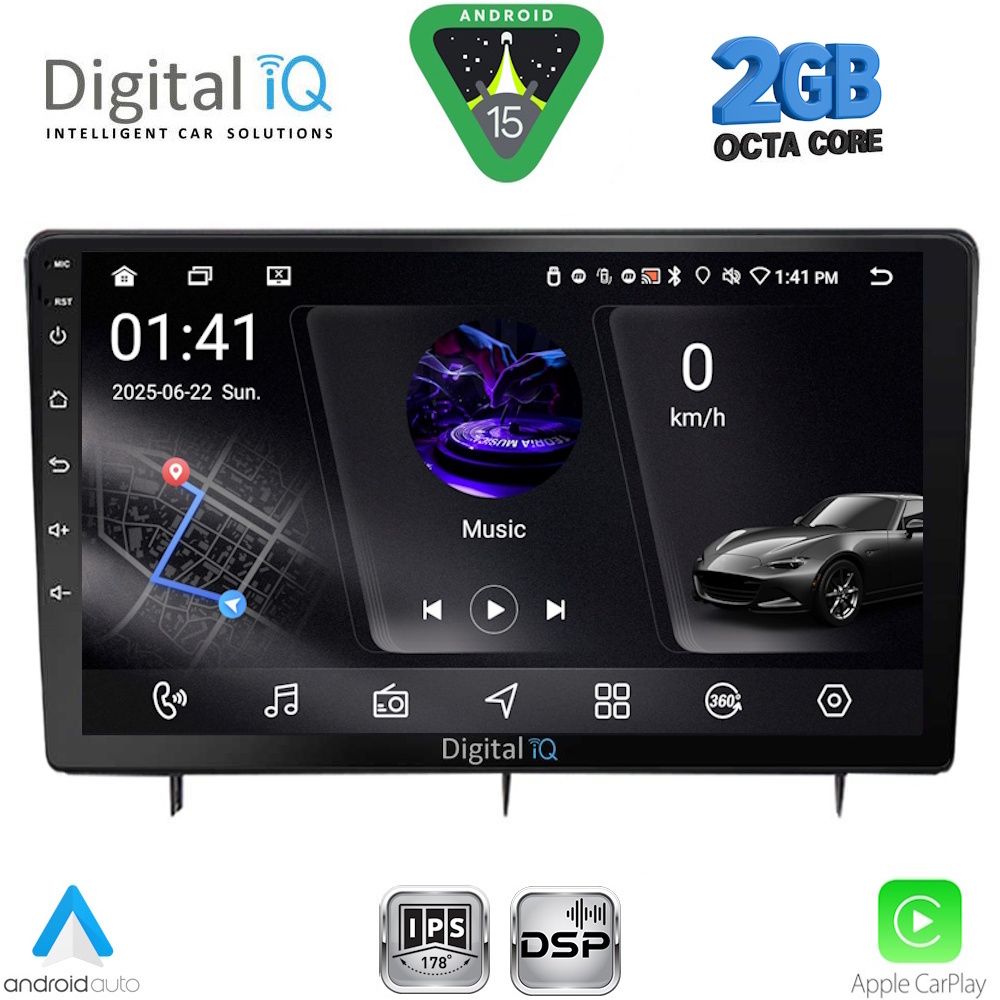 DIGITAL IQ RSF 4192_CPA (10inc) MULTIMEDIA TABLET for HONDA CIVIC mod. 2022-2026 DIGITAL IQ RSF 4192_CPA (10inc) MULTIMEDIA TABLET for HONDA CIVIC mod. 2022-2026
