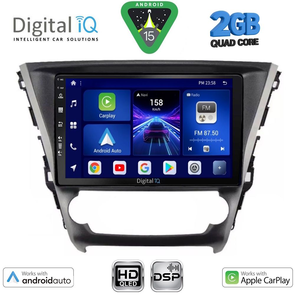 DIGITAL IQ BXC 3706_CPAA (10inc) MULTIMEDIA TABLET for TOYOTA AVENSIS mod. 2016-2019 DIGITAL IQ BXC 3706_CPAA (10inc) MULTIMEDIA TABLET for TOYOTA AVENSIS mod. 2016-2019