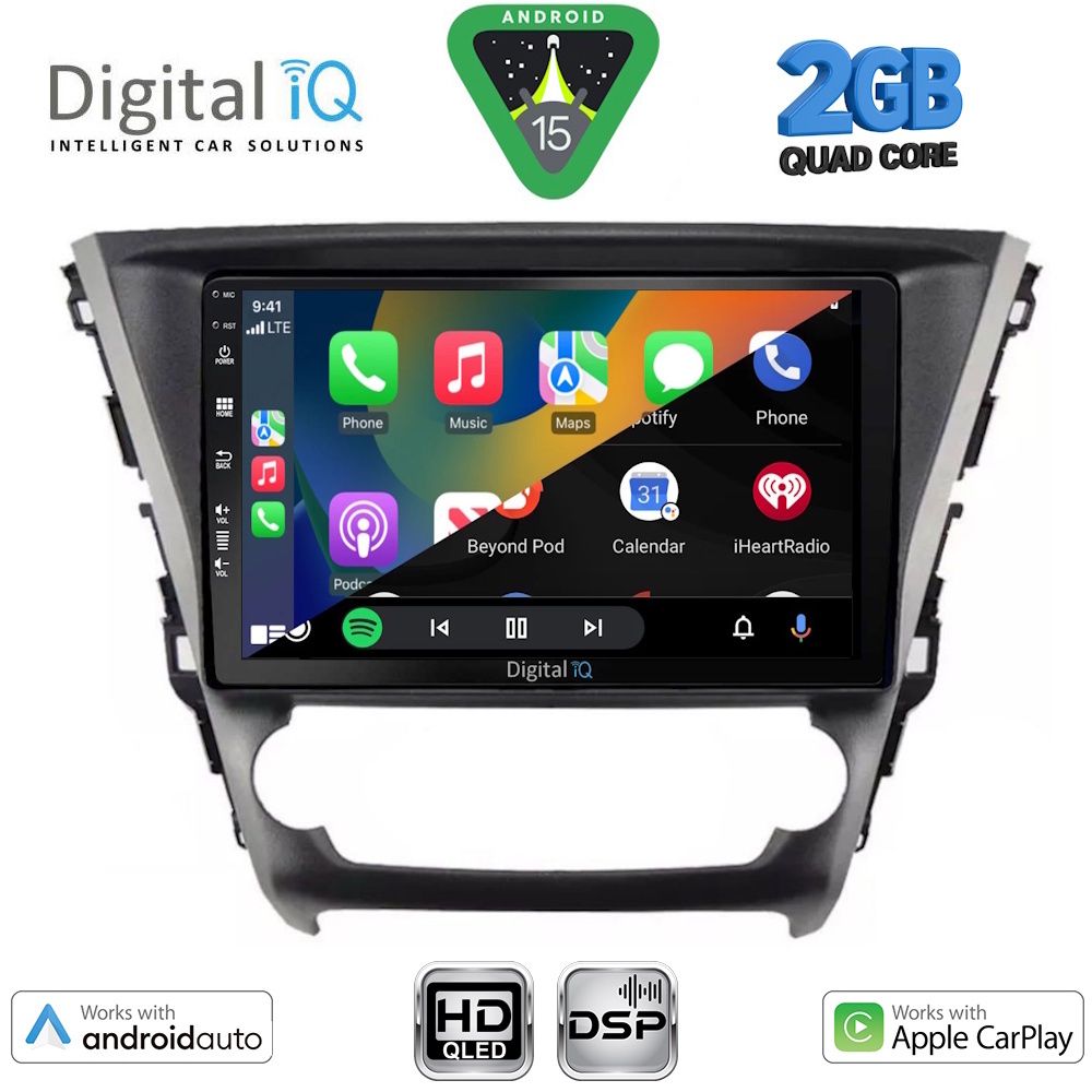 DIGITAL IQ BXC 3706_CPAA (10inc) MULTIMEDIA TABLET for TOYOTA AVENSIS mod. 2016-2019 DIGITAL IQ BXC 3706_CPAA (10inc) MULTIMEDIA TABLET for TOYOTA AVENSIS mod. 2016-2019