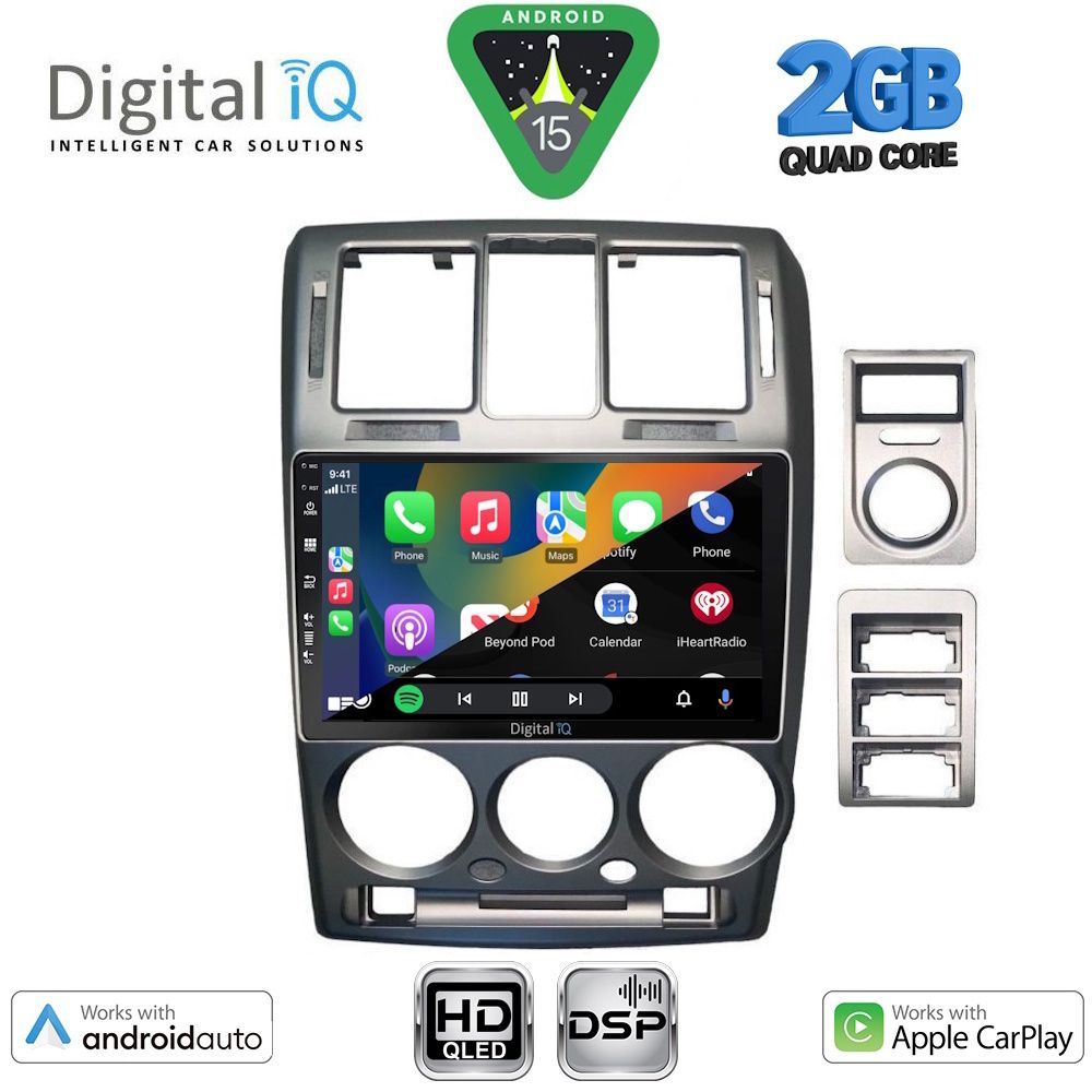 DIGITAL IQ BXC 3222GR_CPAA (9inc) MULTIMEDIA TABLET for HYUNDAI GETZ mod. 2002-2011 (GREY) DIGITAL IQ BXC 3222GR_CPAA (9inc) MULTIMEDIA TABLET for HYUNDAI GETZ mod. 2002-2011 (GREY)