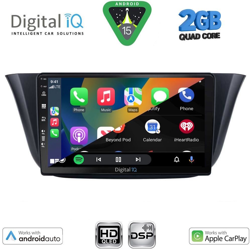 DIGITAL IQ BXC 3265_CPAA (9inc) MULTIMEDIA TABLET for IVECO DAILY mod. 2014-2024 DIGITAL IQ BXC 3265_CPAA (9inc) MULTIMEDIA TABLET for IVECO DAILY mod. 2014-2024